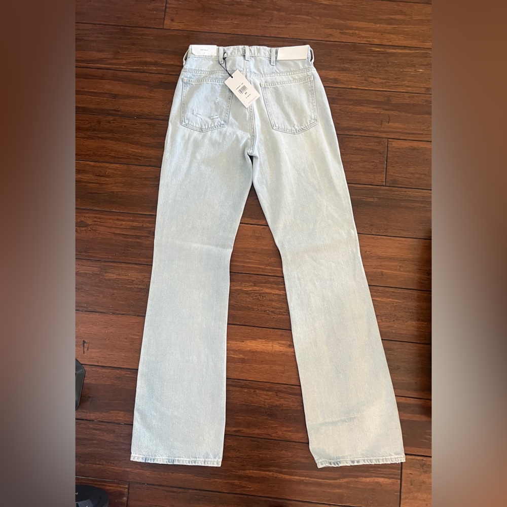 7 For All Mankind Blue Easy Boot Jeans - Picture 2 of 2
